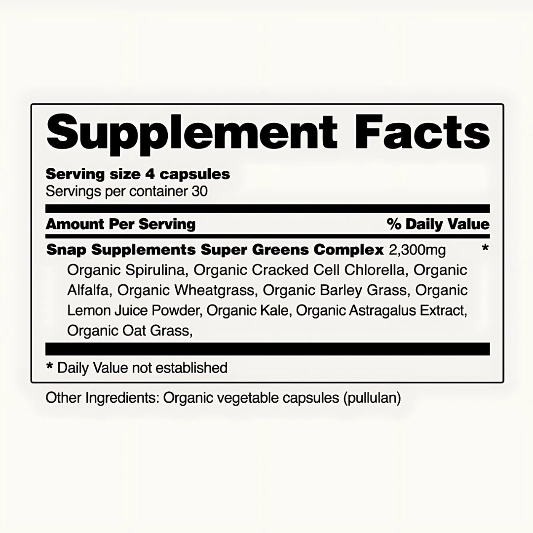 Gut Health + Spirulina & Chlorella