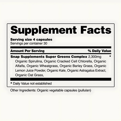 Gut Health + Spirulina & Chlorella