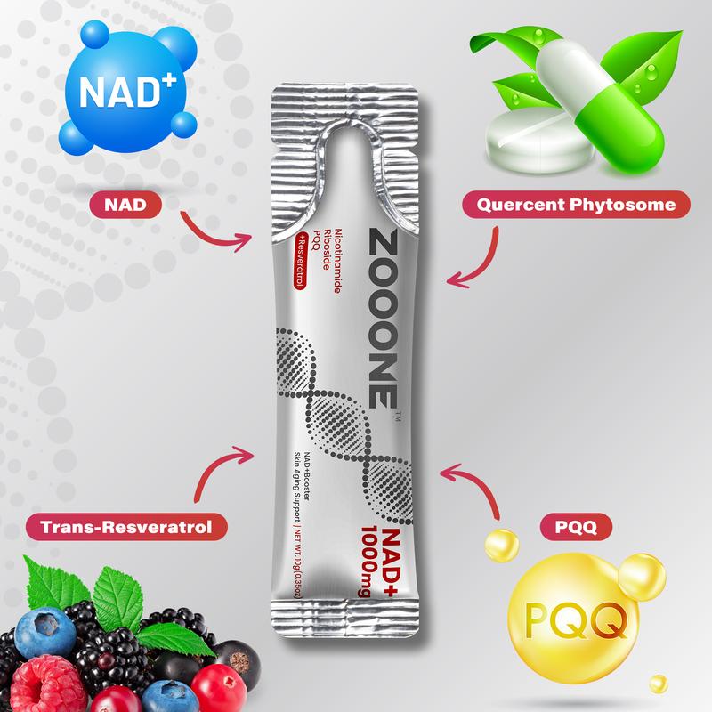 Zooone NAD+ Berry Flavor Supplement