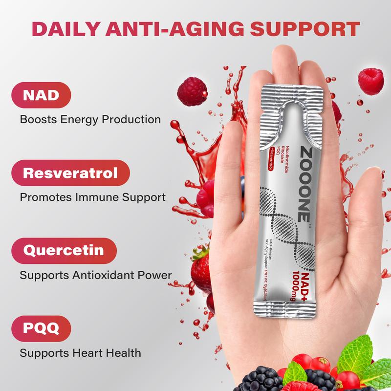Zooone NAD+ Berry Flavor Supplement