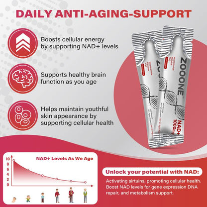 Zooone NAD+ Berry Flavor Supplement